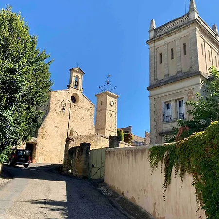 빌라 Charming, Arty & Cozy Medieval Village Farmhouse, Air Conditioning, Pool, Tranquility, & Views Saint-Victor-des-Oules
